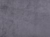 Lenoška čalouněná tmavě šedým sametem LUIRO_768787