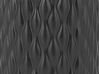 Jarrón decorativo de gres negro 31 cm EMAR_796074
