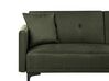 Fabric Sofa Bed Dark Green LUCAN_914763