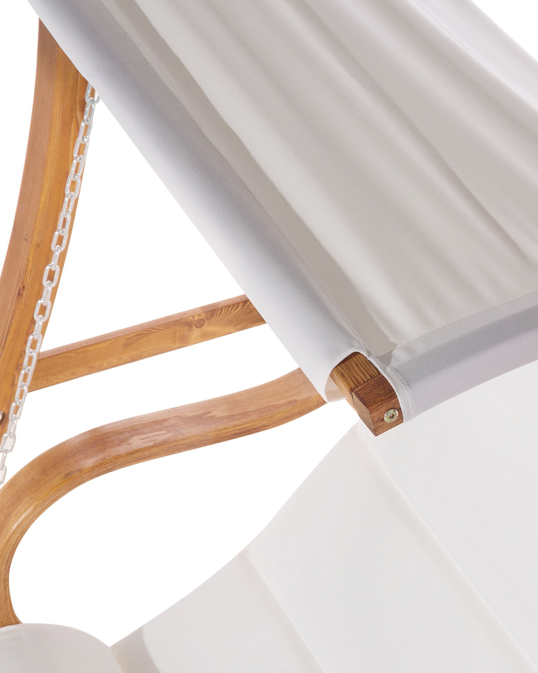 Columpio de jardín de madera beige APRILIA | Beliani.es