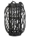 Dekoratívny lampáš 40 cm čierny MAURITIUS _734198
