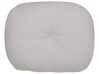 Fabric Single Sofa Bed Light Grey OLDEN_906459