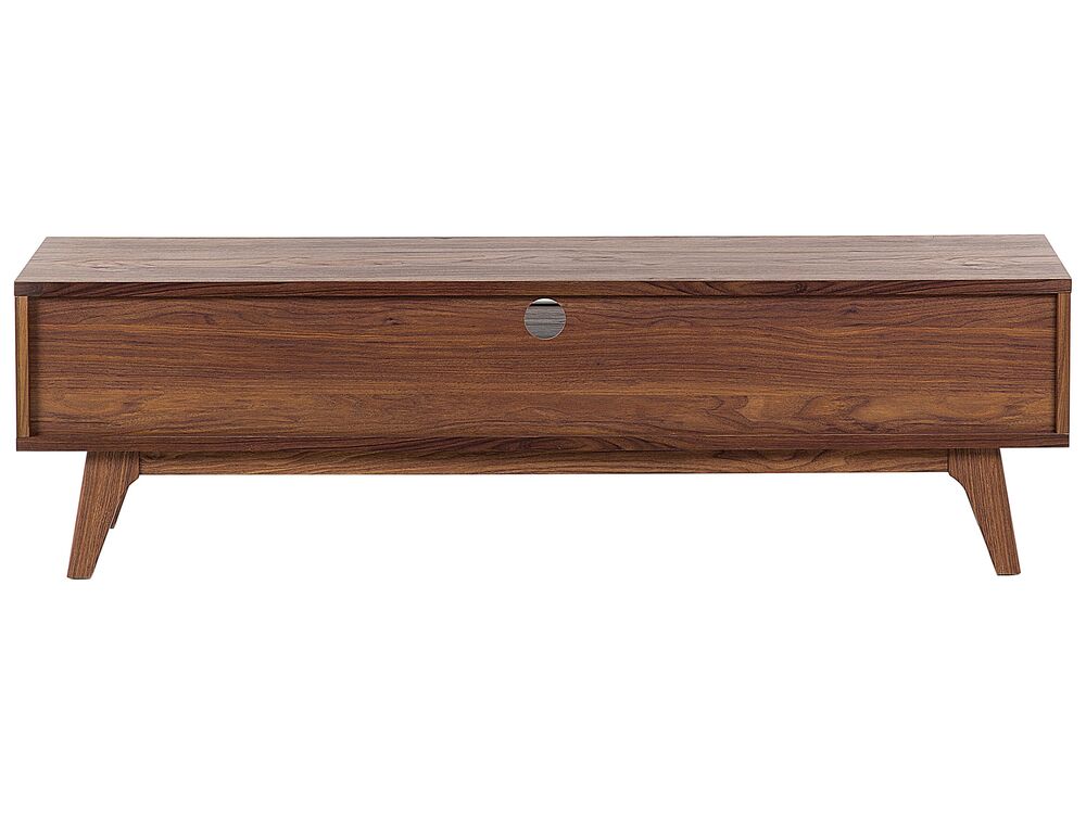 Mueble TV madera oscura/blanco EERIE | Beliani.es