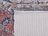 Teppich mehrfarbig orientalisches Muster 140 x 200 cm Kurzflor KORGAN_817510
