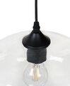 6 Light Glass Pendant Lamp Transparent BEMBOKA_868819