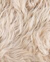 Kunstfell-Teppich Schaf beige 88 cm MUNGO_799803