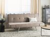 Tapicerowana sofa rozkładana brązowa BRISTOL_905048