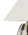 Lámpara de mesa de cerámica beige y negra LUCHETTI_904952