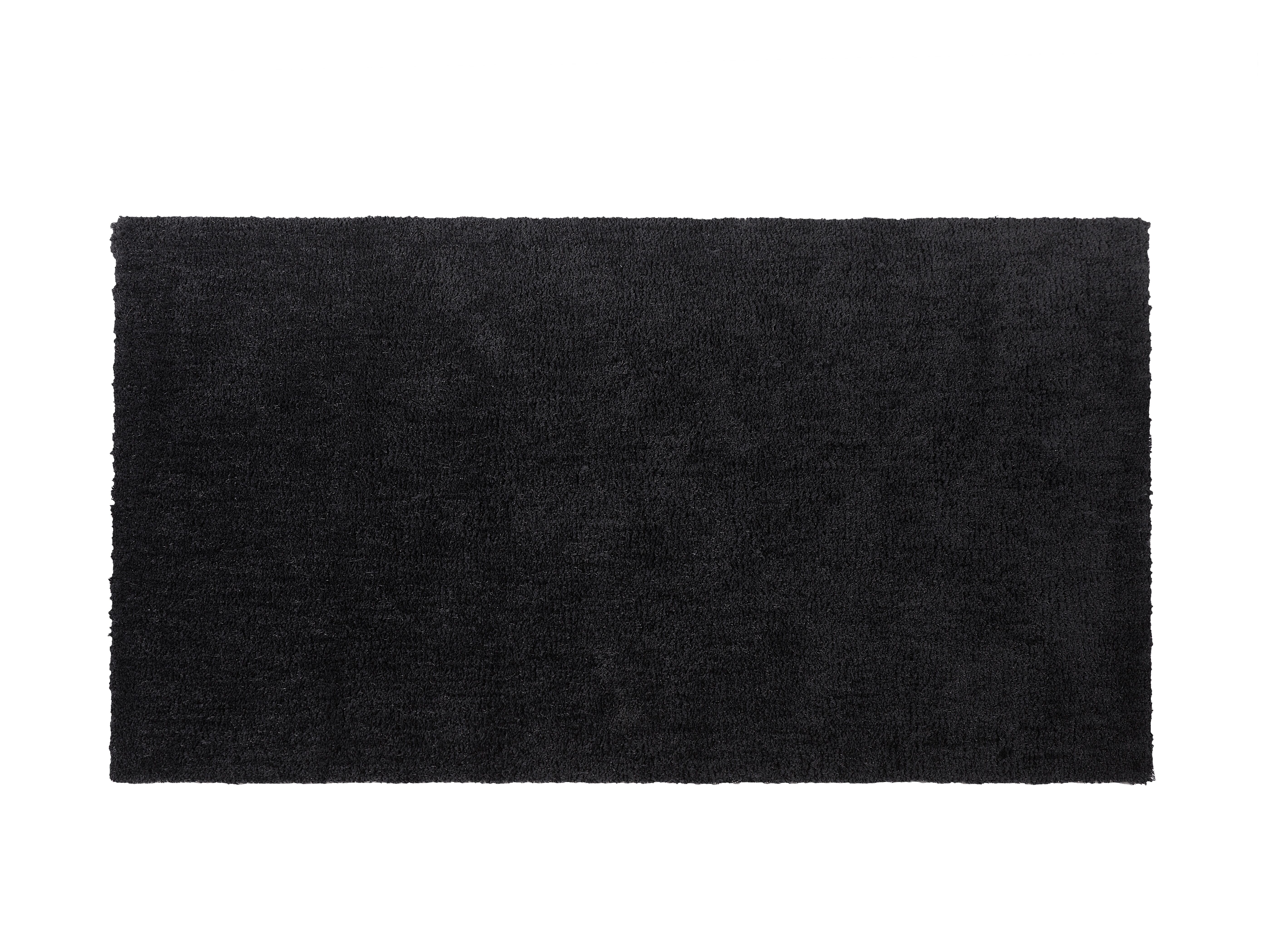 Dywan 80 x 150 cm czarny DEMRE