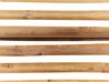 Zestaw mebli ogrodowych drewno bambusowe z poduszkami białymi SAVALLETRI_838134