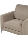 Fabric Armchair Taupe FENES_897926