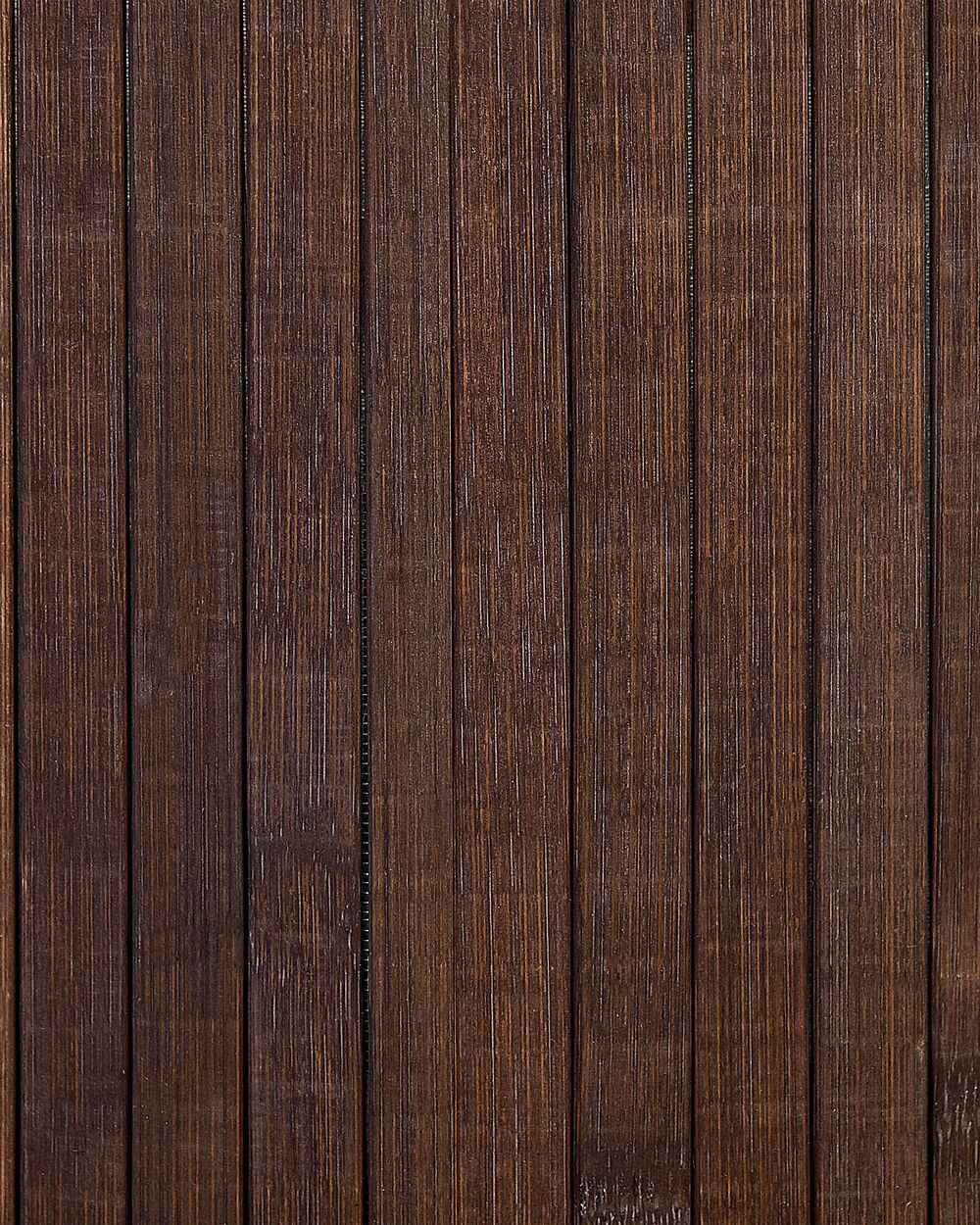 Panier en bambou teinte bois sombre 60 cm SANNAR 