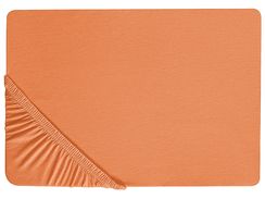 Простирадло бавовняне 140 x 200 см помаранчеве JANBU Бавовняне простирадло 140 x 200 см помаранчеве JANBU