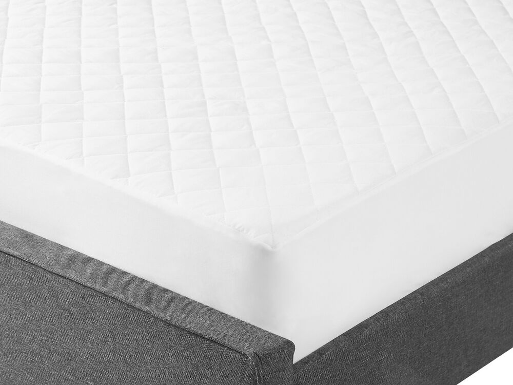 Threads For Bed® Breathable Mattress Topper Underbed 140 x 200 cm Made of  Cotton Fabric, Washable Mattress Topper for Comfort and Keep Away from  Dirt