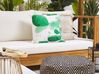 Set of 2 Outdoor Cushions 45 x 45 cm Green OSTINA_776706