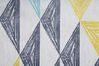 Tapis 230 x 160 cm motif triangulaire multicolore KALEN_755535