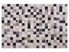 Teppich Kuhfell braun-beige 160 x 230 cm Patchwork RIZE_806253