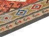 Tapis kilim en laine multicolore 140 x 200 cm URTSADZOR_859149