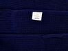 Conjunto de 2 toallas de algodón azul marino ATIU_843367
