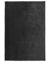 Vloerkleed polyester zwart 140 x 200 cm EVREN_758529