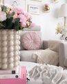 Cushion with Pleats ⌀ 40 cm Pink UDALA_810224