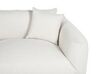 3 Seater Fabric Sofa Off-White LUVOS_885590