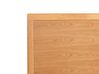 Letto matrimoniale legno chiaro 160 x 200 cm ISTRES_912584