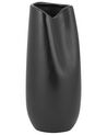 Dekorativní kameninová váza 32 cm černá DERBE_733836