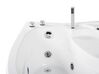 Whirlpool-Badewanne weiss Eckmodell mit LED 150 x 100 cm rechts NEIVA_796393
