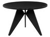 Round Garden Dining Table ⌀110 cm Black OLMETTO_842907