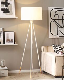 Lattiavalaisin metalli valkoinen TOBOL Lattiavalaisin metalli valkoinen TOBOL