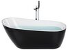 Freestanding Bath 1700 x 780 mm Black SOLARTE  _857579