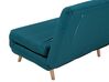 Fabric Single Sofa Bed Blue SETTEN_699452
