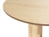 Eettafel hout lichtbruin ⌀ 120 cm ORIN_868121