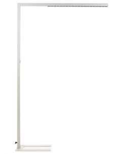 LED-lattiavalaisin alumiini hopea MENSA