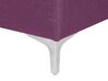 Canapé panoramique convertible en tissu violet 5 places ABERDEEN_870279