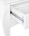 2 Drawer Console Table White KLAWOCK_840563