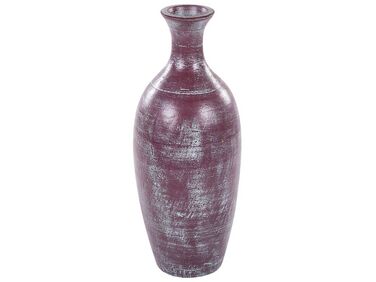 Dekorativ terracotta vase 57 cm brun KARDIA
