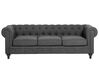 3-seters sofa grå CHESTERFIELD_675357