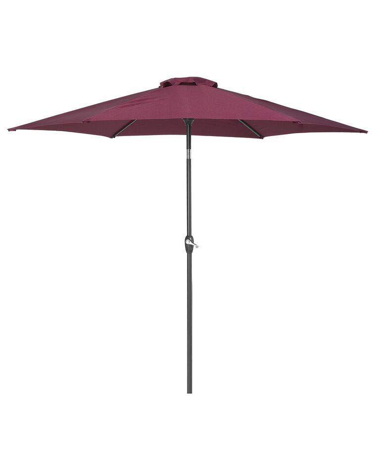 Bordó napernyő ⌀ 270 cm VARESE_699902