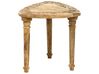 Conjunto de 2 mesas de apoio em madeira clara de mango SAORA_851855