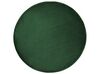 Okrúhly viskózový koberec ø 140 cm smaragdovozelený GESI II_793636
