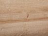 Sideboard heller Holzfarbton 3 Rattan-Türen PASCO_804058