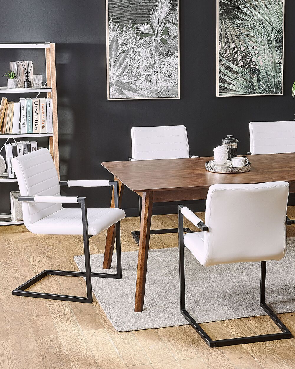 Esszimmerstuhl beige 2er Set BUFORD | Beliani.de