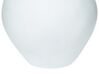 Wazon dekoracyjny ceramiczny 33 cm biały LAURI_742463