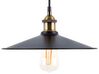 Černá a měděná závěsná lampa SWIFT L_741152