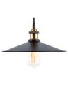 Lampe suspension noir et doré SWIFT L_741152