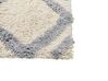 Tappeto cotone beige chiaro e grigio 80 x 150 cm NEVSEHIR_839399