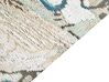 Teppich Baumwolle mehrfarbig 140 x 200 cm Vogelmotiv Kurzflor ARIHA_854048