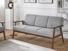 3-Sitzer Sofa grau Retro-Design ASNES_786837